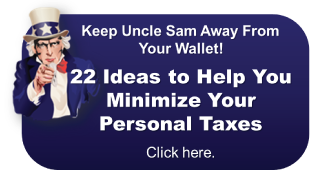 22 Ideas to Help Minimize Your Personal Taxes